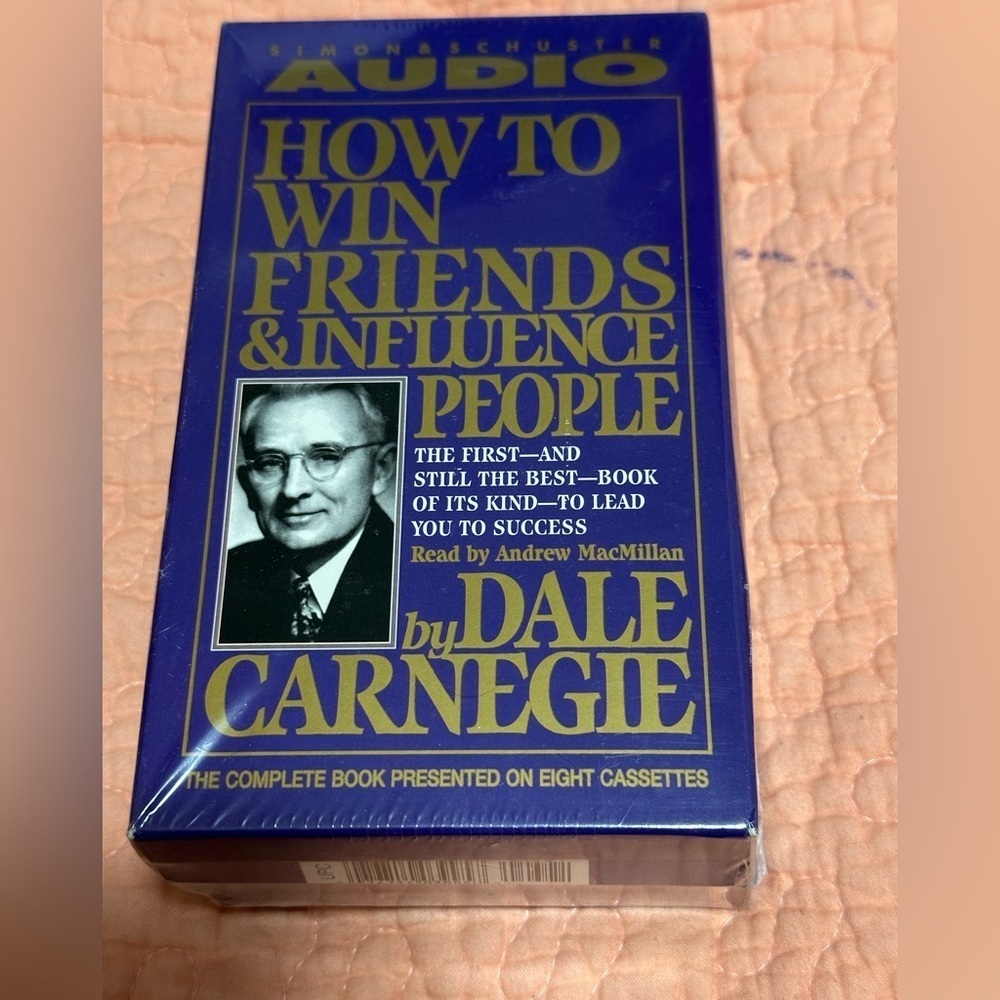 How to Win Friends & Influence People Audio Cassettes - brand new!